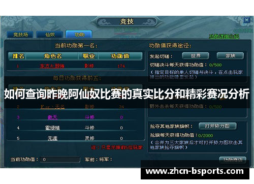 如何查询昨晚阿仙奴比赛的真实比分和精彩赛况分析